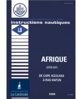 Instruction Nautique L8 - Afrique (côte Est) : de Cape Agulhas à Ras Hafun