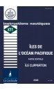 Instruction Nautique K11 - Îles de l'Océan Pacifique (partie centrale) - Île Clipperton