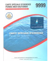 9999 NSG Carte spéciale permis mer hauturier (pliée)